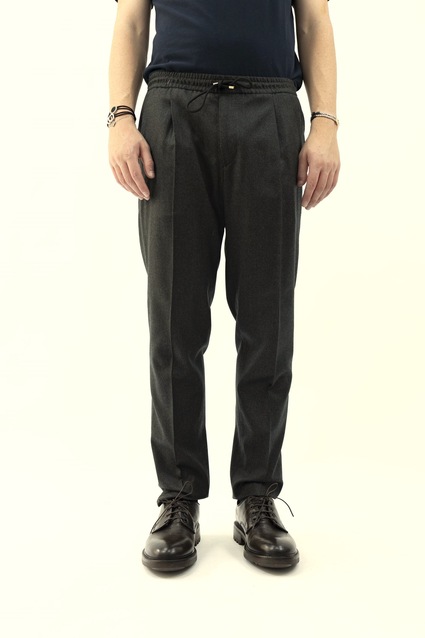 PANTALONE VERDE MILITARE WIMBLEDONSQD 400129 072 Quattro decimi BY Briglia
