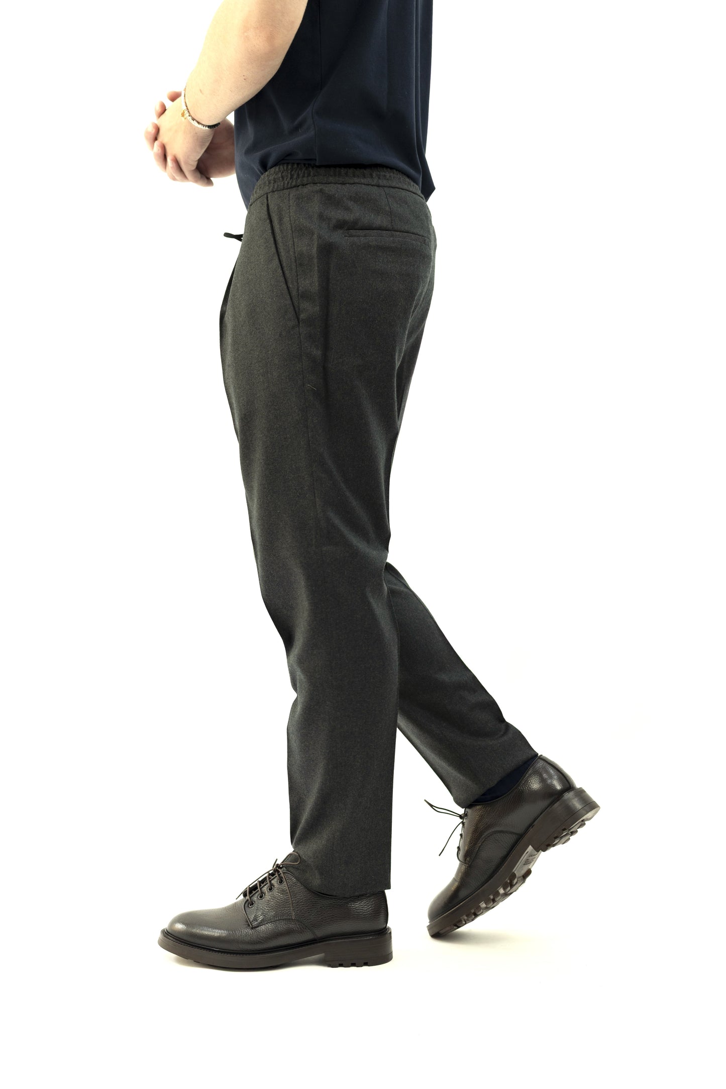 PANTALONE VERDE MILITARE WIMBLEDONSQD 400129 072 Quattro decimi BY Briglia