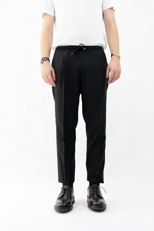 PANTALONE NERO WIMBLEDONSQD 400120 010 Quattro decimi BY Briglia