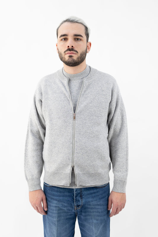 BOMBER GRIGIO DF1105 010 DANIELE FIESOLI
