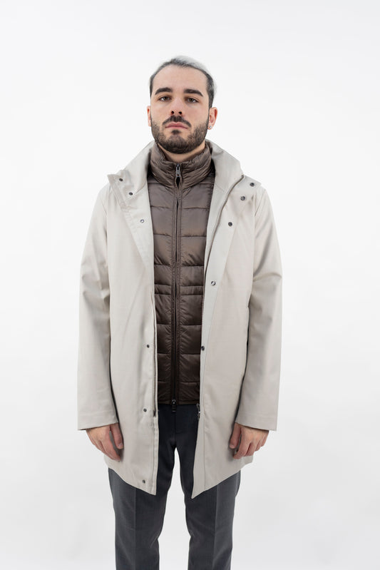 CAPPOTTO 3IN1 BIANCO E MARRONE BLAKE MIO STELVIO BOSA 222 DUNO