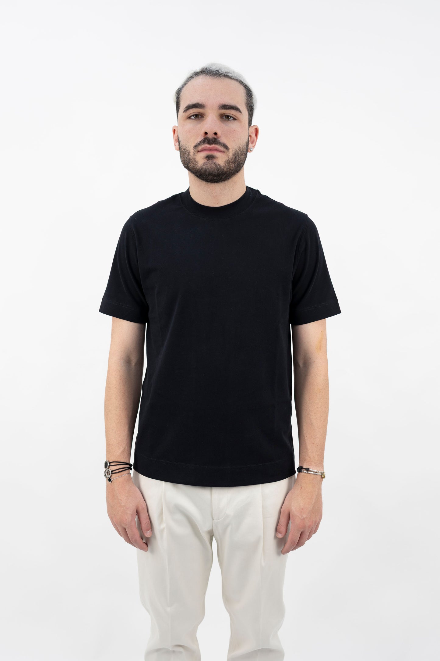 T-SHIRT NERA CN4952 CIRCOLO 1901