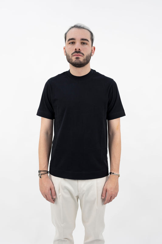 T-SHIRT NERA CN4952 CIRCOLO 1901