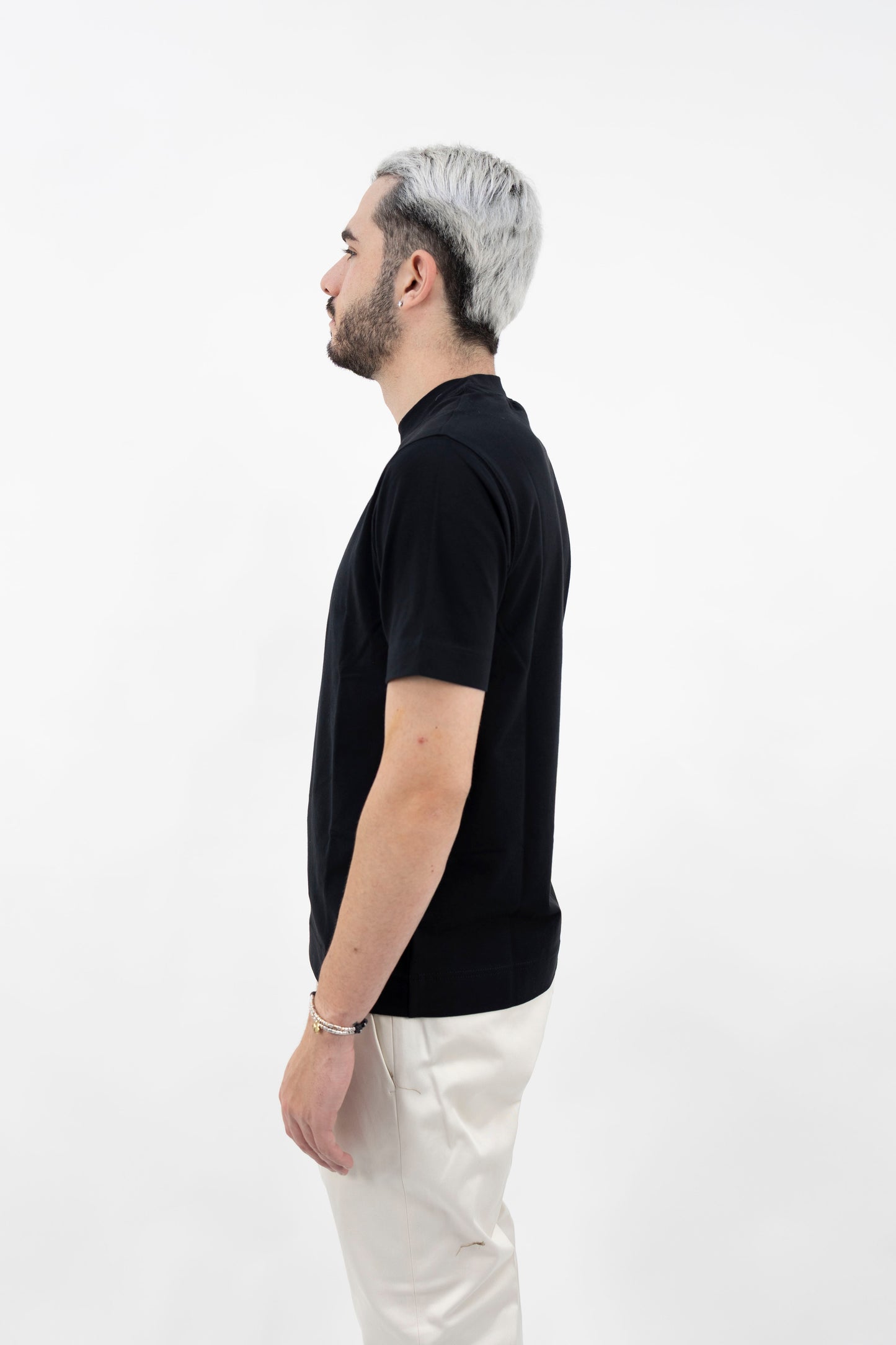 T-SHIRT NERA CN4952 CIRCOLO 1901
