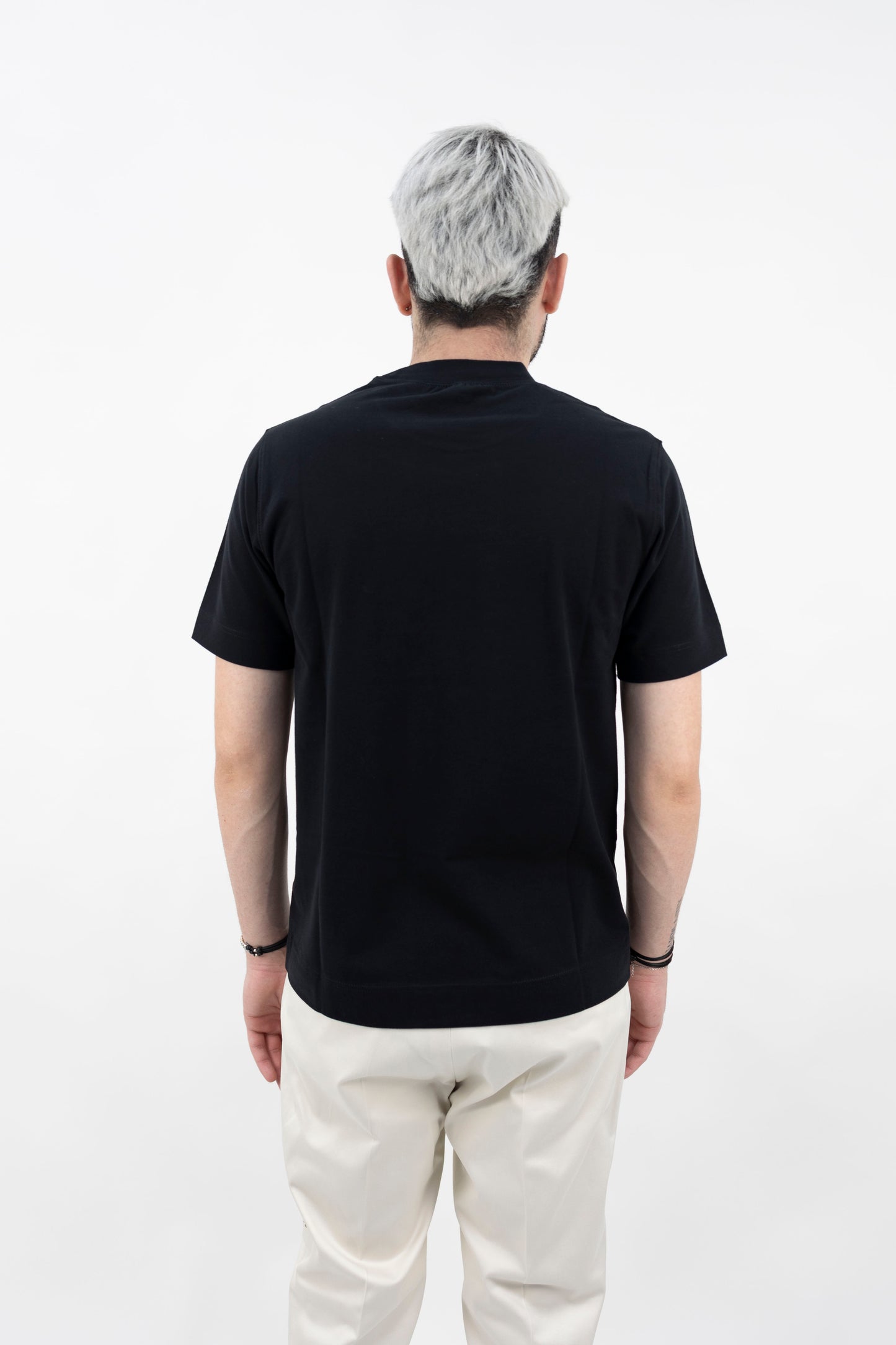 T-SHIRT NERA CN4952 CIRCOLO 1901