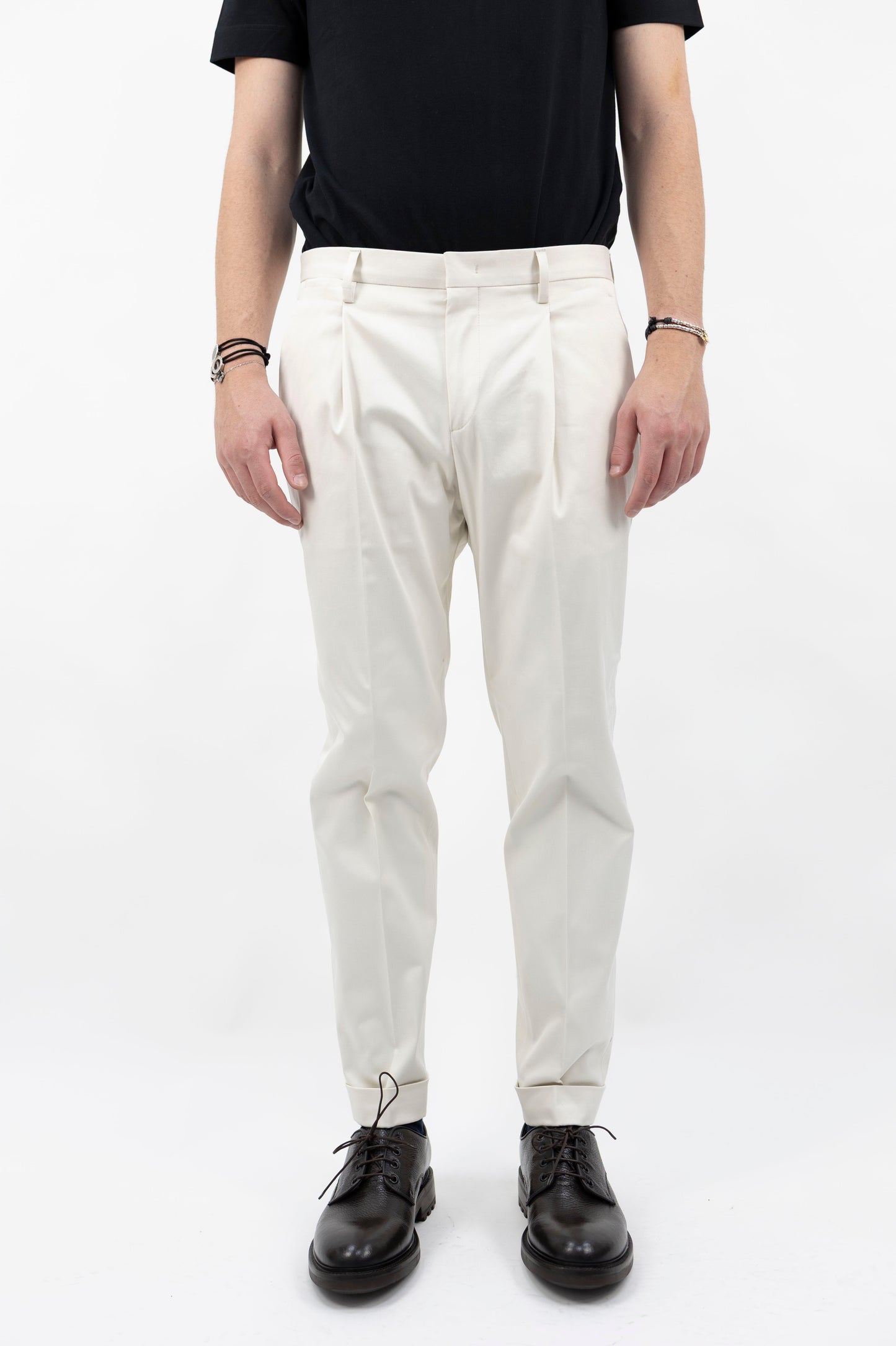 PANTALONE COTONE NATURALE TIBERIOSQD 400083 120 Quattro decimi BY Briglia