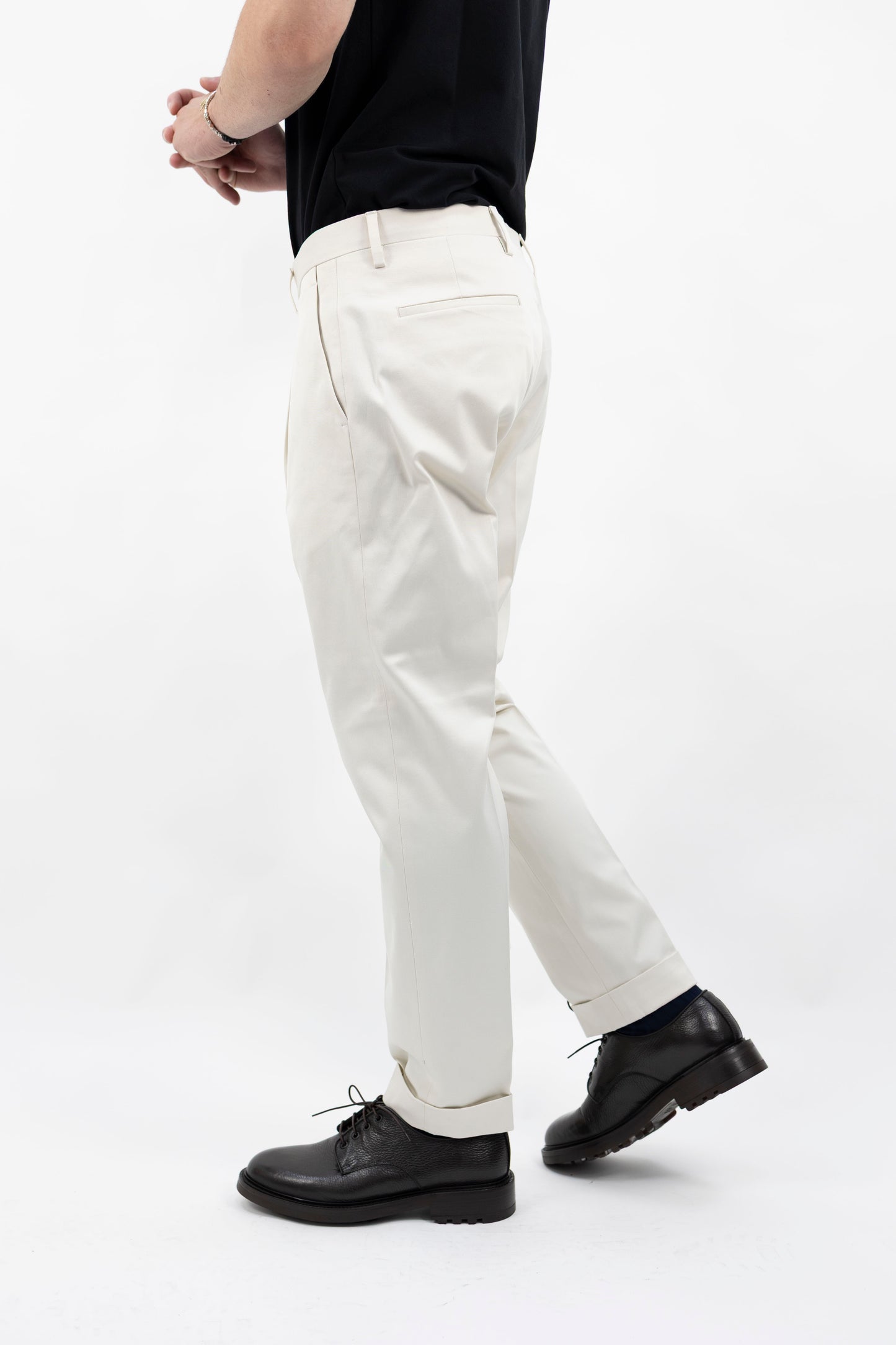 PANTALONE COTONE NATURALE TIBERIOSQD 400083 120 Quattro decimi BY Briglia