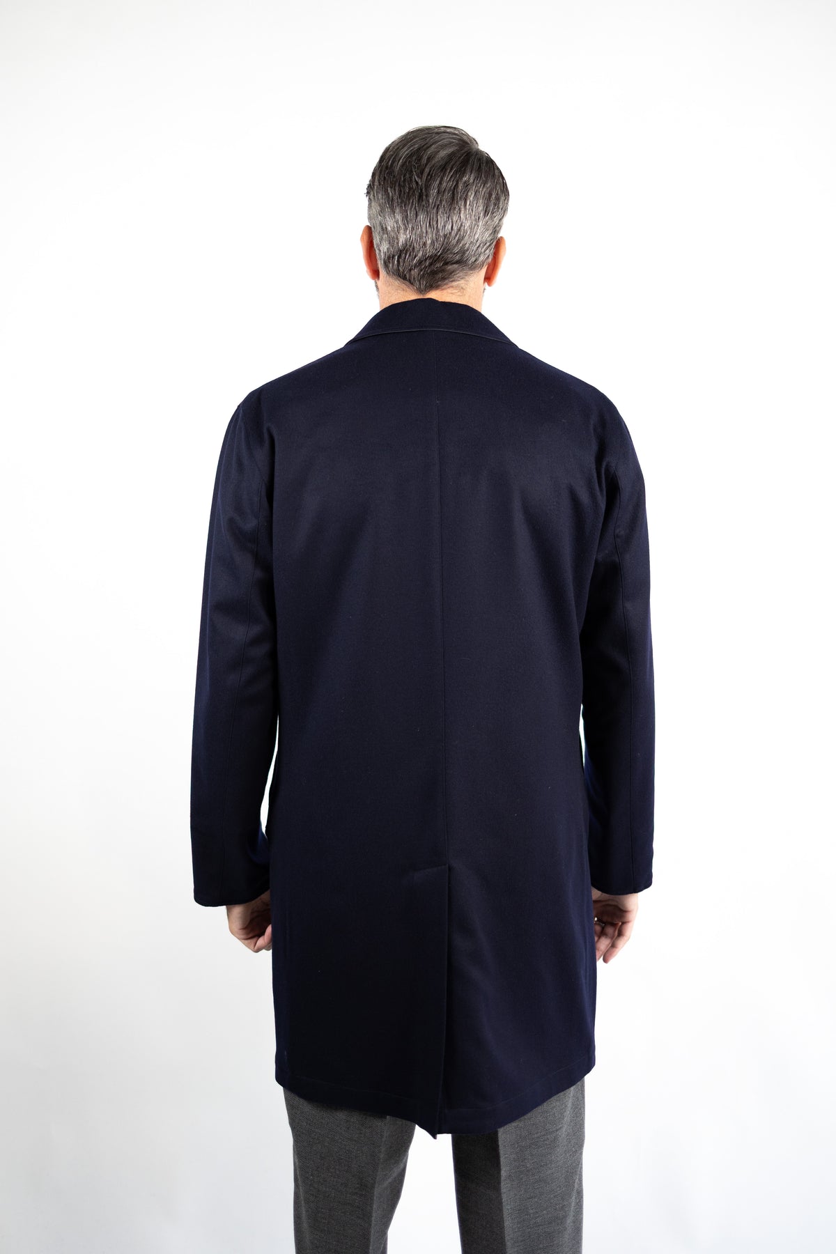 PEAK-SOPRABITO TESSUTO LORO PIANA REVERSIBILE BLU