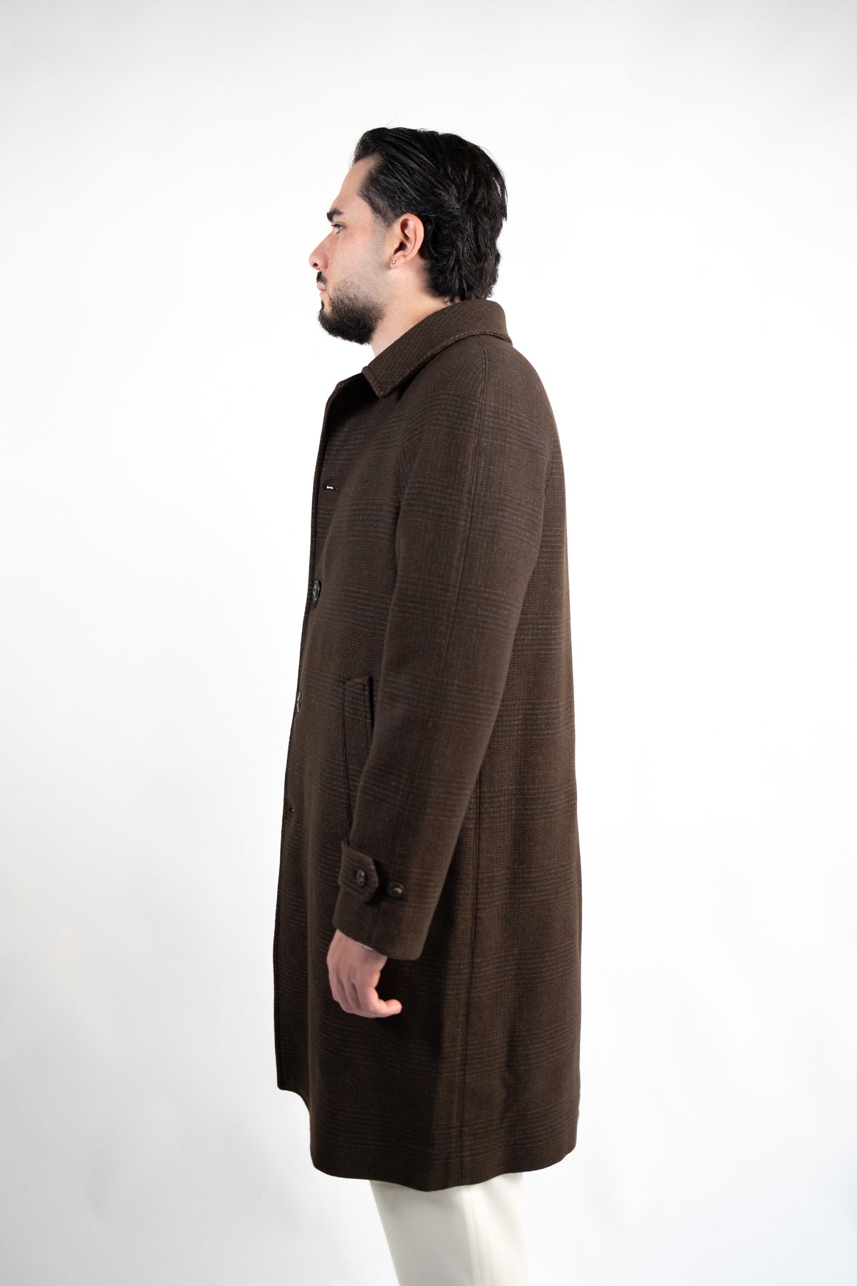 CAPPOTTO RAGLAN WOOL CHECK CIRCOLO 1901