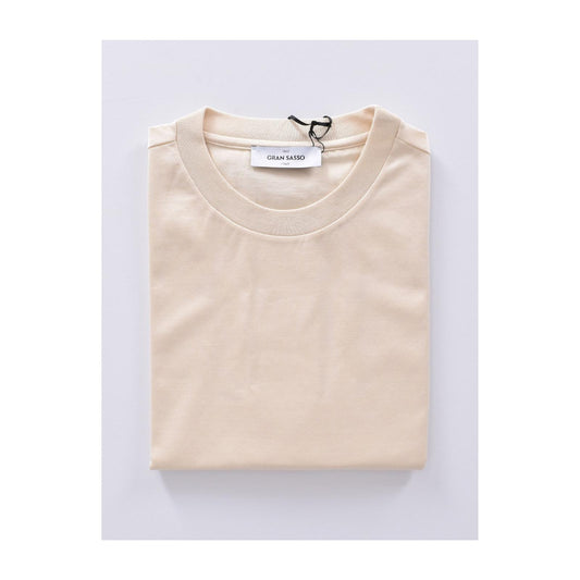 T-SHIRT SABBIA FILO DI SCOZIA 60133/74002 012 GRAN SASSO