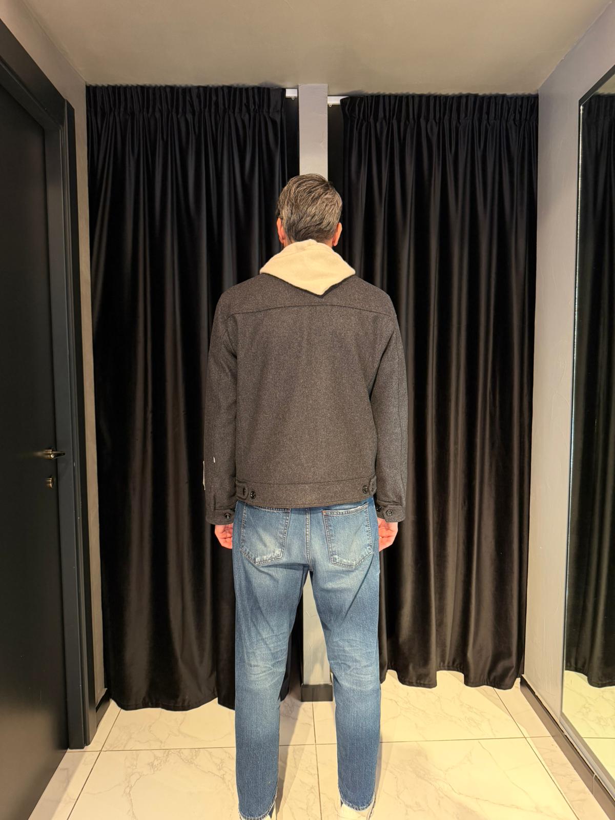 GIUBBINO IN LANA GRIGIO YUMA/2K142 New York Resident