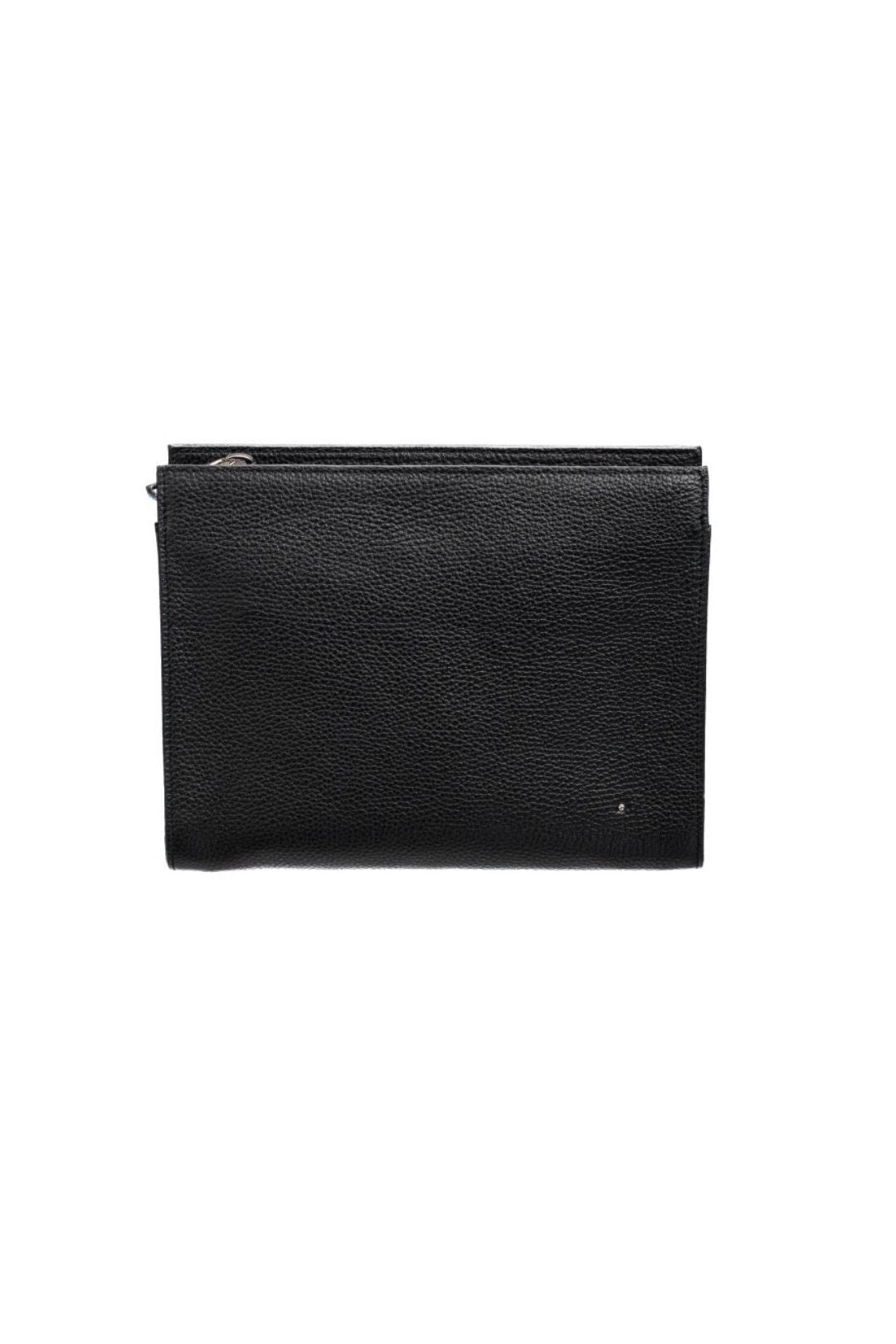 POCHETTE BOTTONE CERVO NERO Alberto Luti