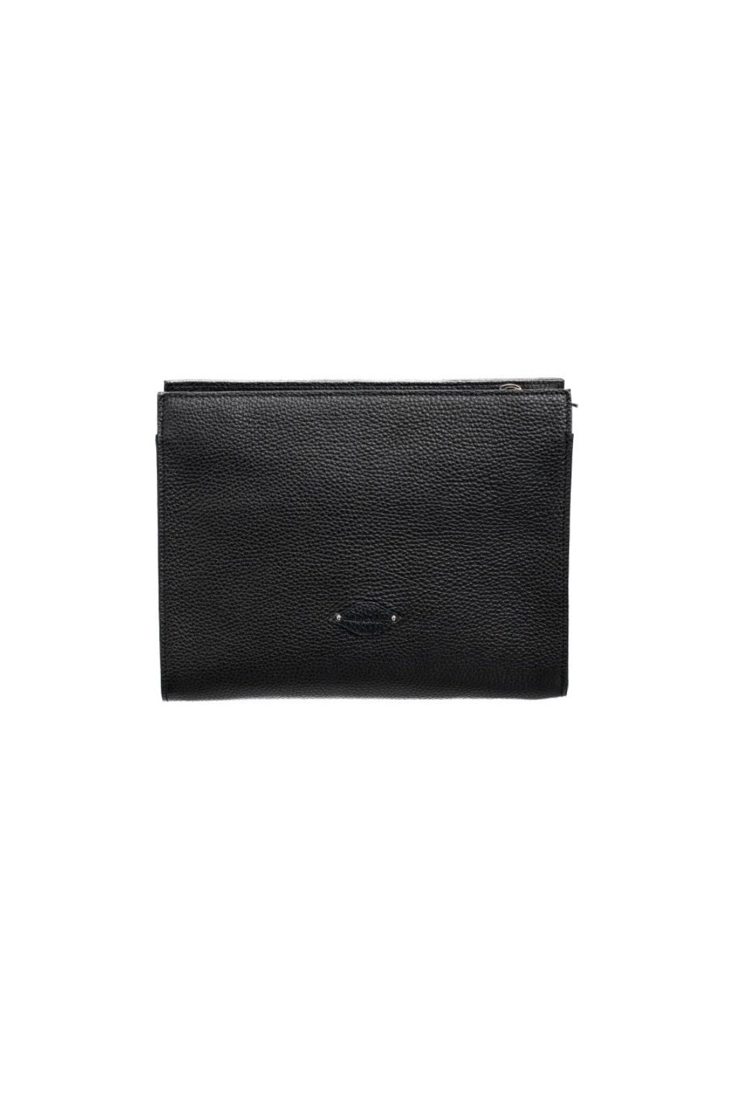 POCHETTE BOTTONE CERVO NERO Alberto Luti