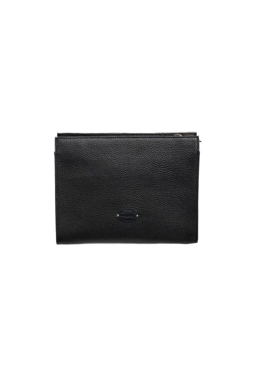 POCHETTE BOTTONE CERVO NERO Alberto Luti