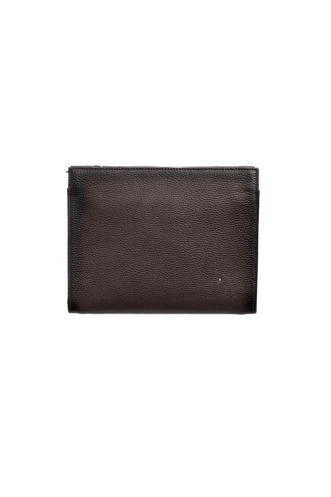POCHETTE BOTTONE CERVO MORO Alberto Luti