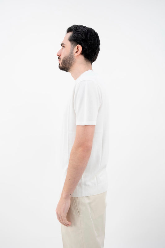 T-SHIRT DRY COTTON BIANCA DF0307 01 DANIELE FIESOLI